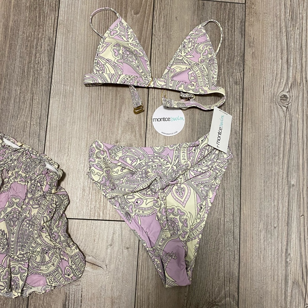Montce bikini and shorts set